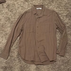 Sonoma Tan Textured Shirt